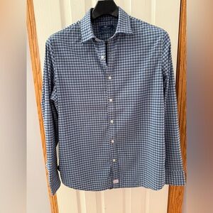 Vineyard Vines | Size Large | Men's Blue Checkered Slim Fit Button Down Shirt